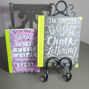 The Complete Book of Chalk Lettering - Black and Yellow